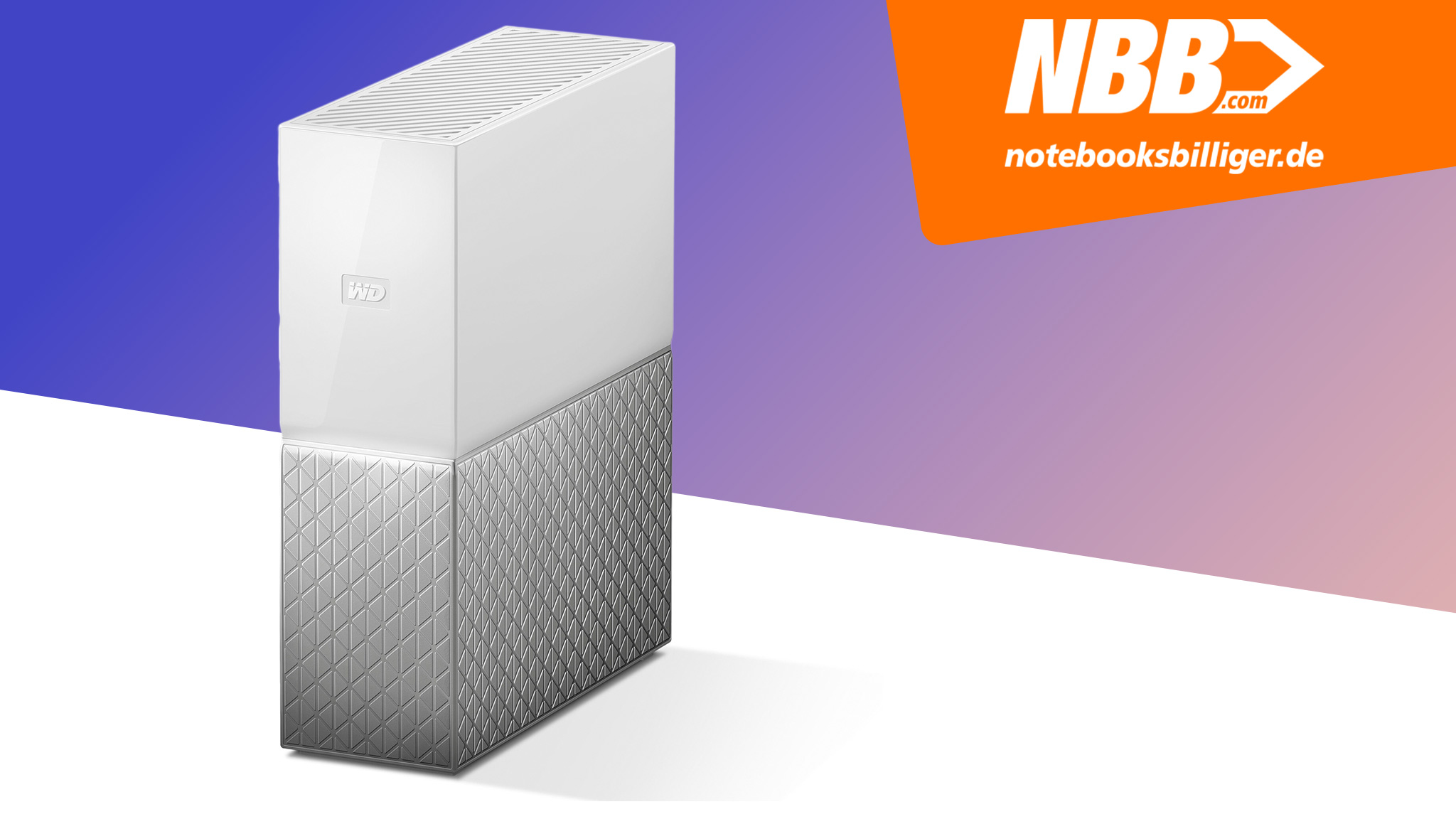 WD My Cloud Home: 3-Terabyte-Festplatte zum Bestpreis bei NBB.com