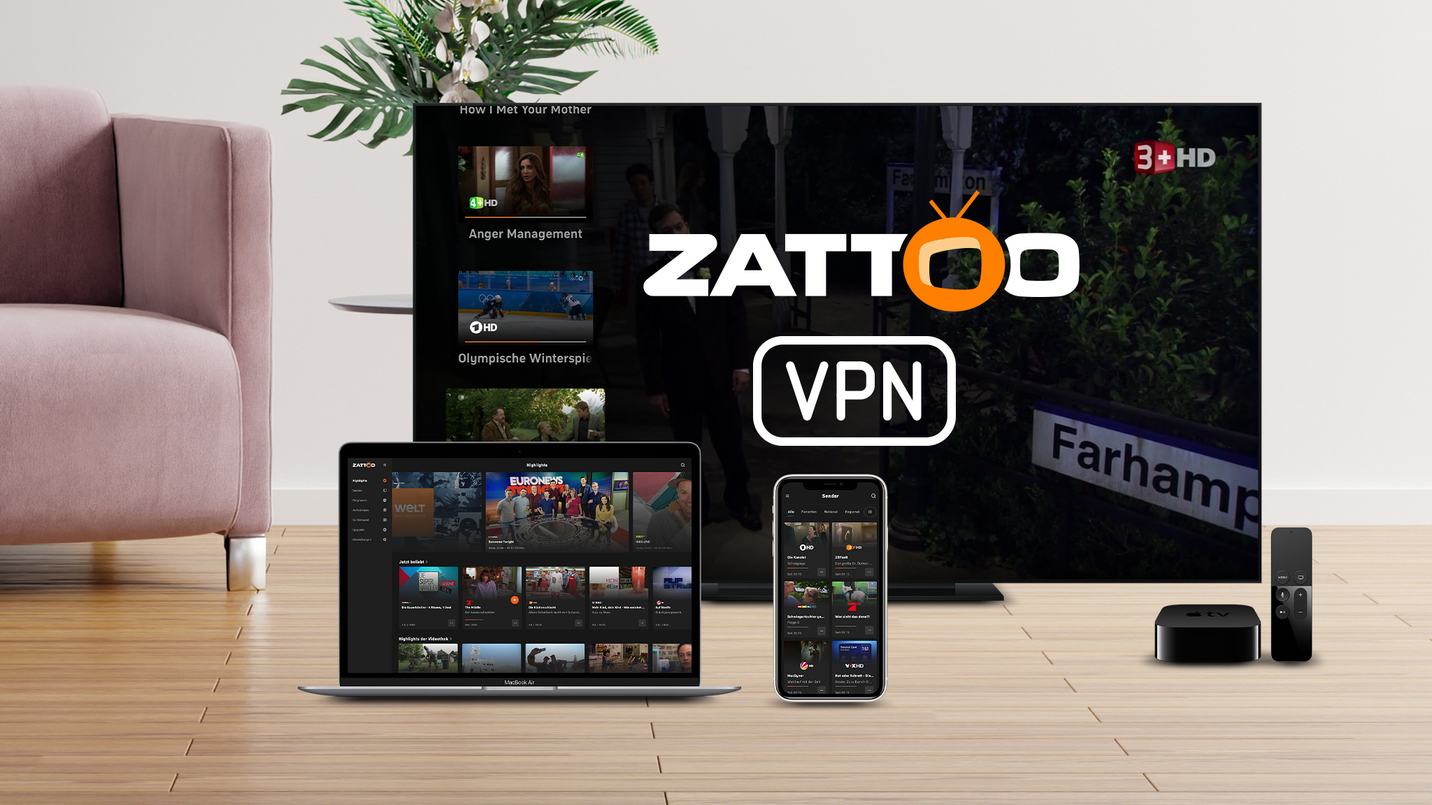 Zattoo kostenlos: So streamen Sie fast 200 TV-Sender gratis