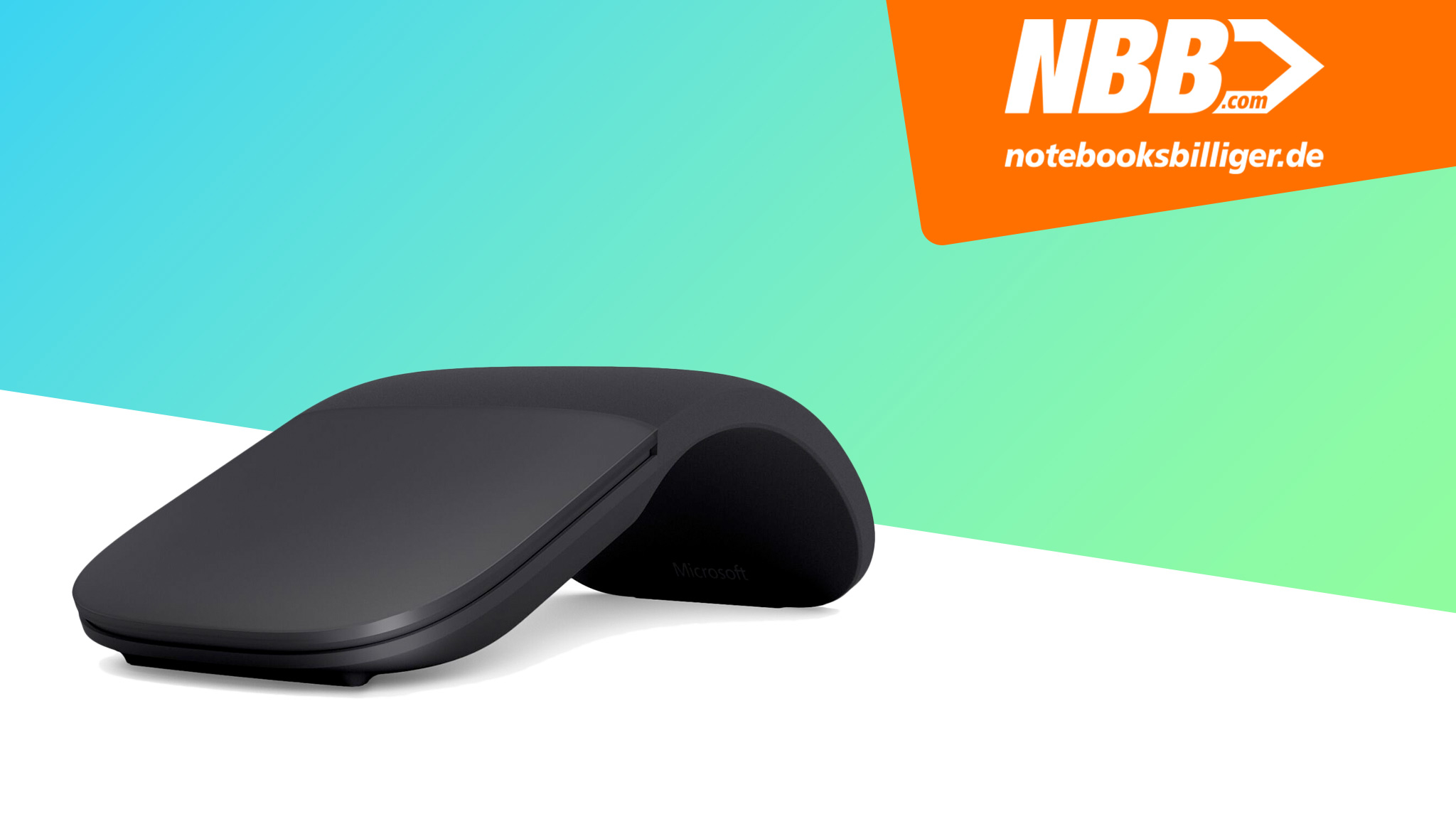 Stylische Microsoft Arc Mouse bei NBB für nur 50 Euro