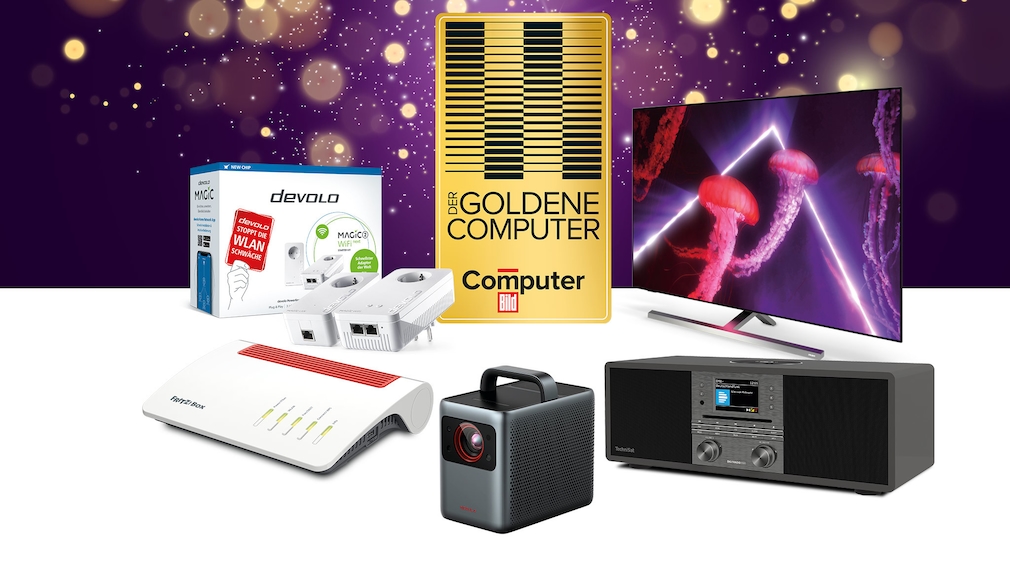Der Goldene Computer: Abstimmen und Preise im Gesamtwert von 49.000 Euro gewinnen Sie entscheiden, wer den begehrten Goldenen Computer erhält. Alle Teilnehmer haben die Chance auf Preise der Extraklasse im Gesamtwert von 49.000 Euro.