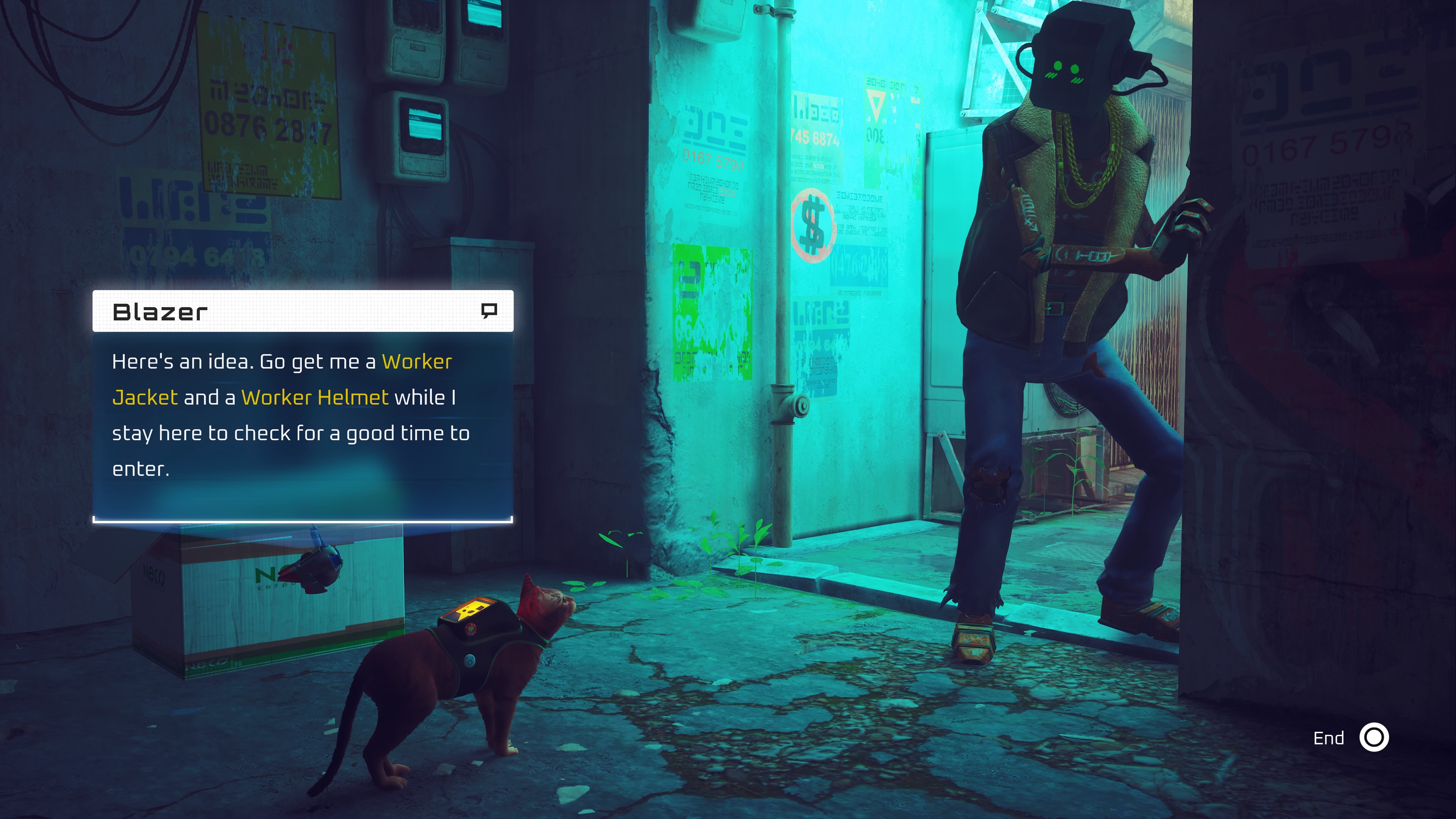 Stray Arbeiterjacke und Helm Fundorte COMPUTER BILD