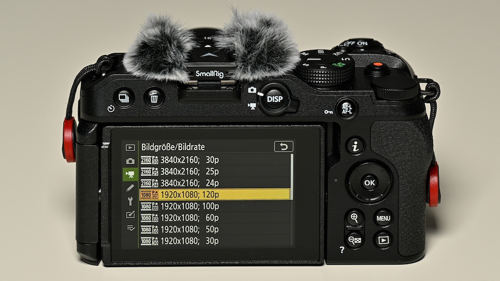 Nikon Z30 Menü für die Videoaufnahme