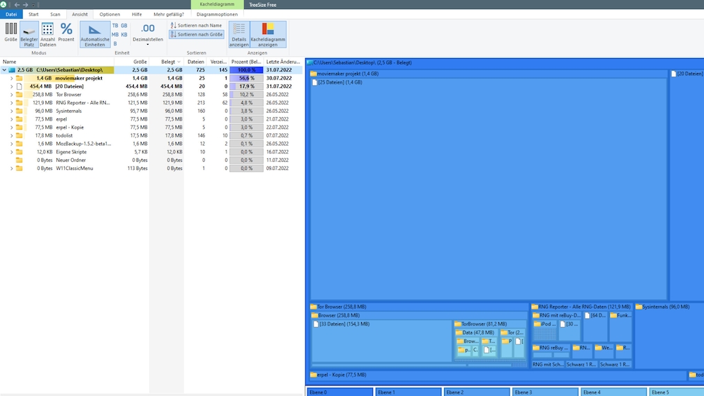 TreeSize Anleitung, Changelog, Test und Alternativen COMPUTER BILD