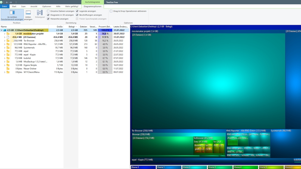 TreeSize Anleitung, Changelog, Test und Alternativen COMPUTER BILD