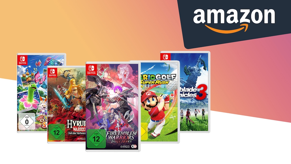 Fünf Switch-Spiele sind bei Amazon im Angebot