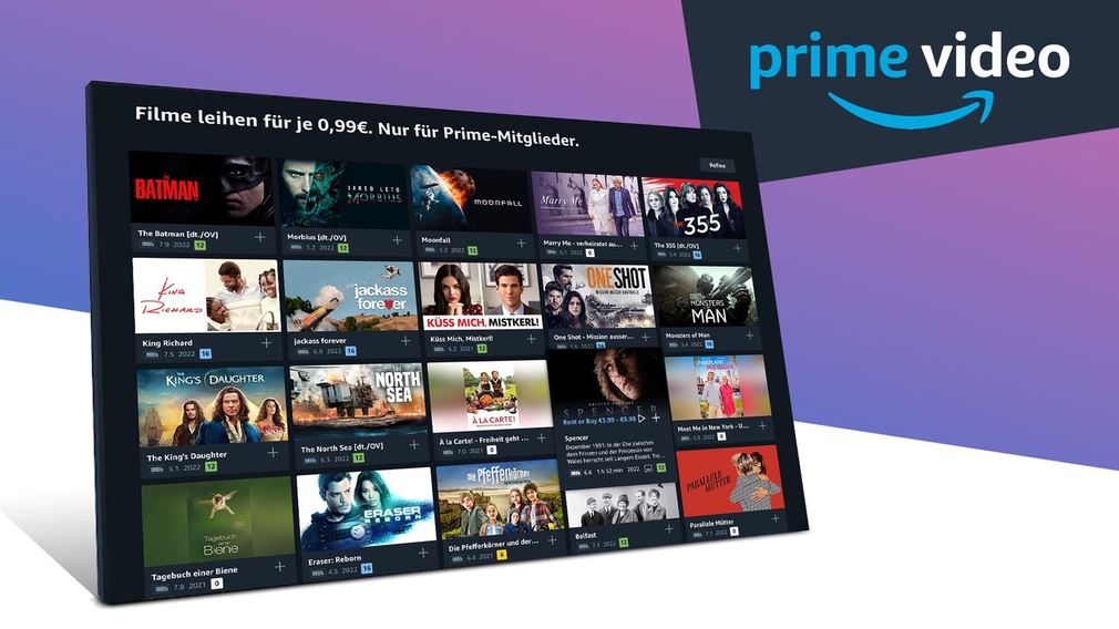 Prime Video: Diese Filme leihen Sie bei Amazon aktuell für 99 Cent! Filmfreunde, aufgepasst: Amazon hat für Abonnentinnen und Abonnenten von Prime ab sofort wieder diverse Blockbuster zum Leihen im Angebot  für nur 99 Cent.