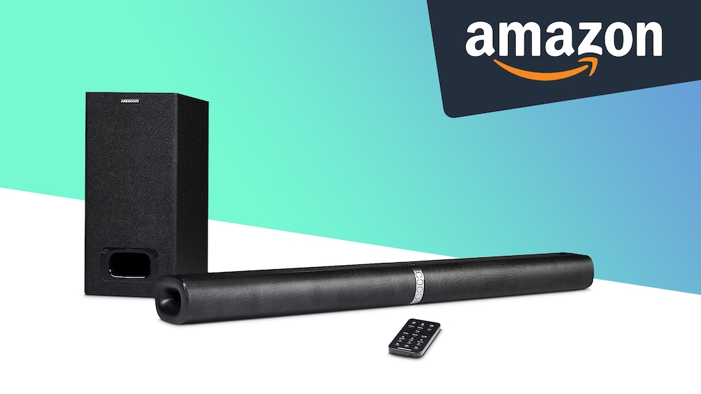 Amazon-Angebot: Medion-Soundbar für keine 90 Euro kaufen Amazon-Angebot: Für kurze Zeit ergattern Sie die Soundbar Medion Life P61220 zum preiswerten Kurs beim Online-Versandhändler.