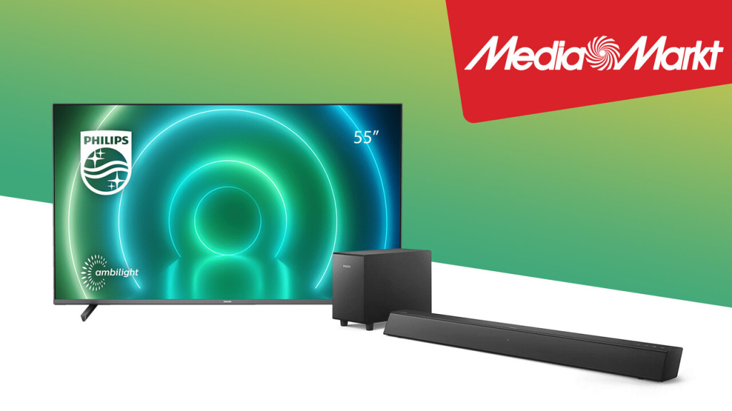 Media-Markt-Deal: Philips-TV mit Gratis-Soundbar holen