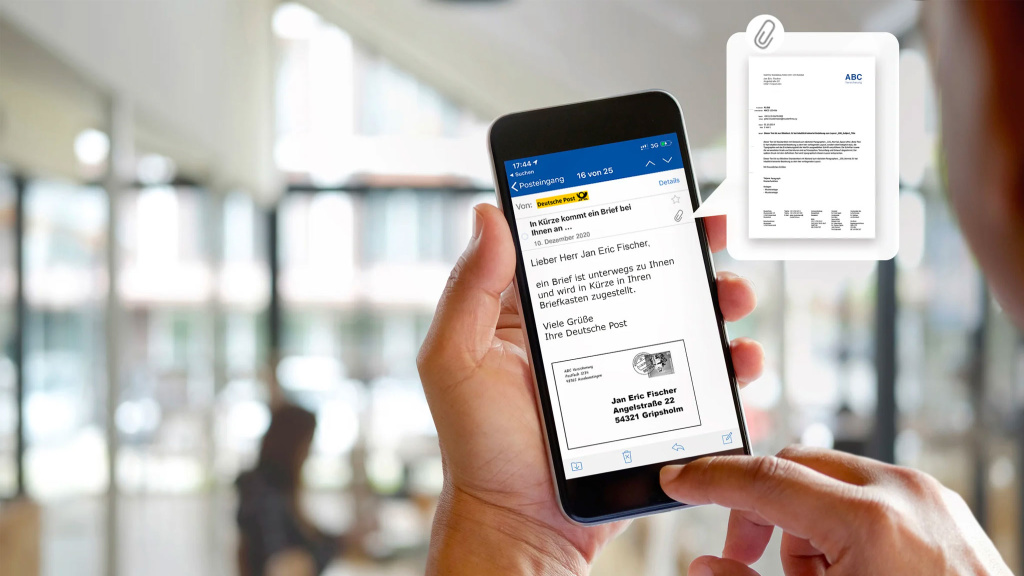 Post: E-Mails von Web.de und GMX als Brief versenden