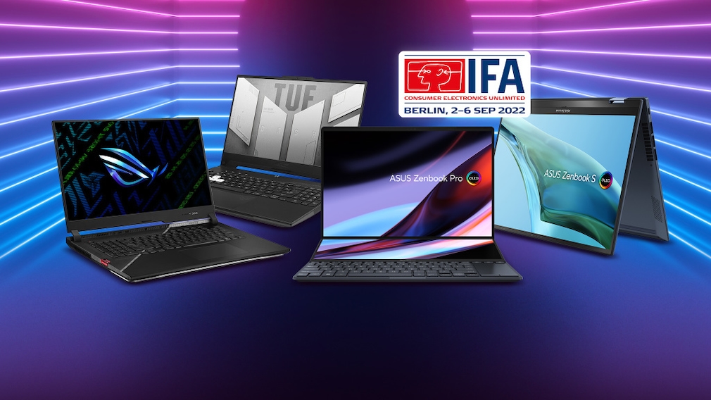 Laptops-Highlights von Asus auf der IFA 2022