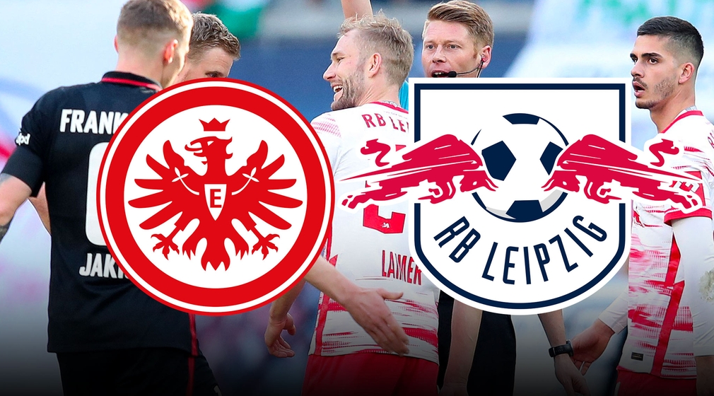 Eintracht Frankfurt, RB Leipzig, Spieler beider Teams verabschieden sich