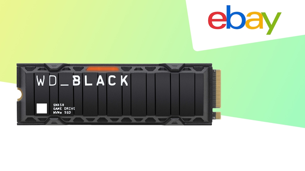 Ebay-Angebot: Flotte PS5-SSD WD_Black SN850 mit 1 TB zum Bestpreis kaufen