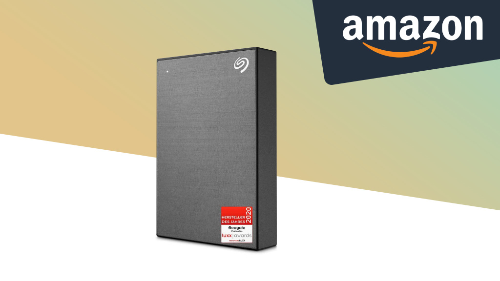 Amazon: Große 5 TB Seagate-Festplatte für unter 100 Euro