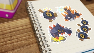 Pokémon GO Kiesling Sticker.