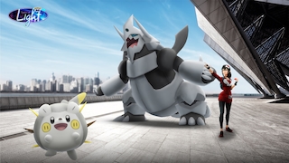 Mega-Stolloss und Togedemaru in Pokémon GO.