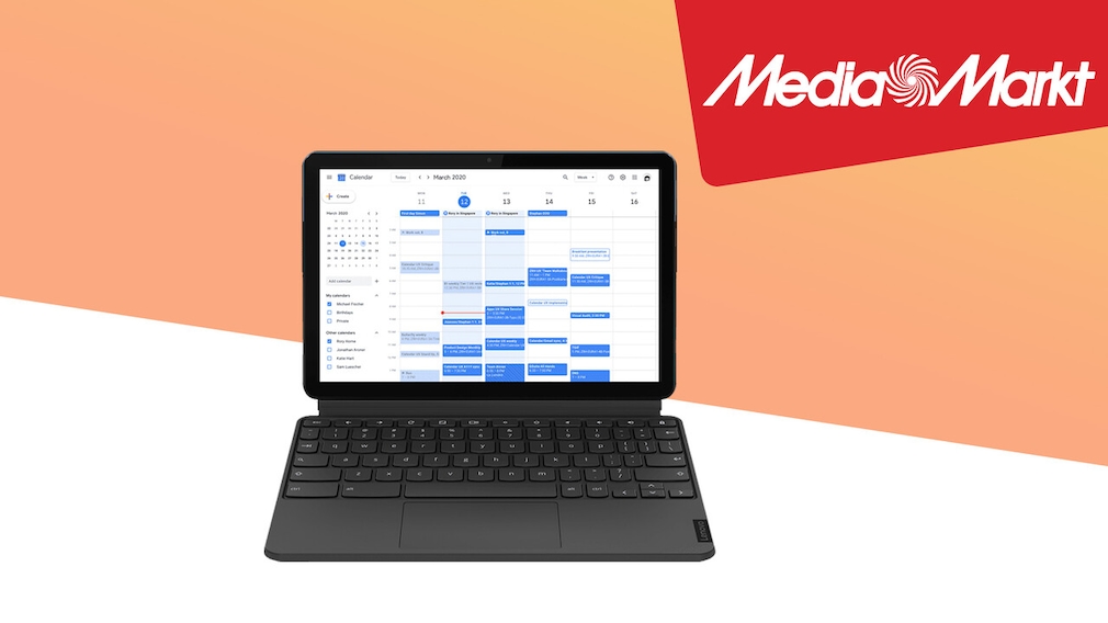 IdeaPad Duet: 2-in-1-Chromebook von Lenovo mit Tastatur für nur 249 Euro kaufen