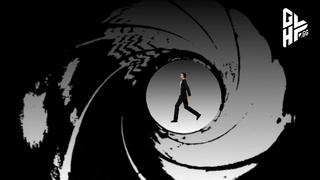 Eröffnungssequenz aus James Bond.