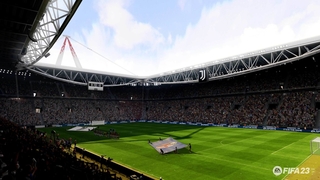 Fußballstadion in FIFA 23.