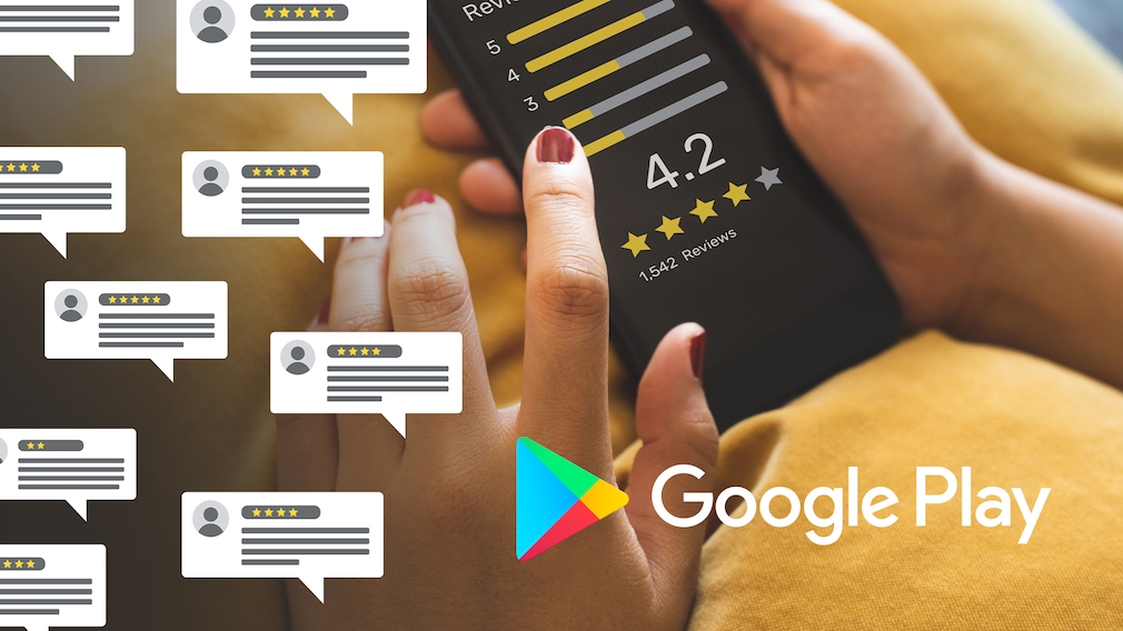 App-Bewertungen im Google Play Store