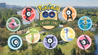 Logo der Pokémon GO Safari-Zone.