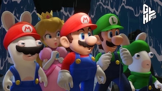Mario, Luigi und Rabbids.