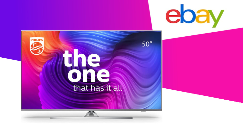 Ebay: 50-Zoll-Ambilight-TV für unter 480 Euro sichern