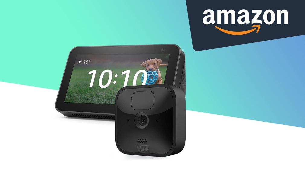 Amazon-Angebot: Echo Show 5 (2021) mit Blink-Kamera fast 115 Euro günstiger