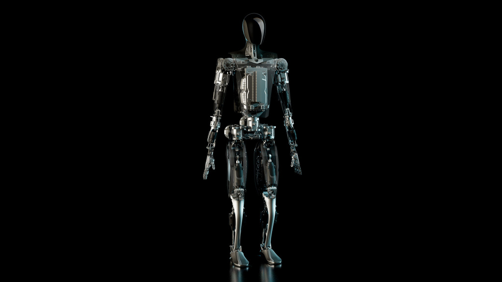 Optimus in Aktion: Elon Musks Tesla-Roboter grüßt von der Bühne