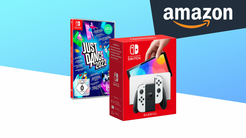 Nur 312 Euro im Set: Nintendo Switch OLED mit "Just Dance 2022"!
