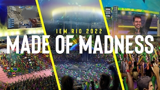 Banner zum Rio Major 2022 in CS:GO.