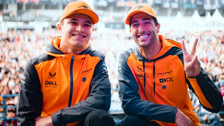 Lando Norris und Daniel Ricciardo.