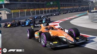 F2-Autos in F1 22.