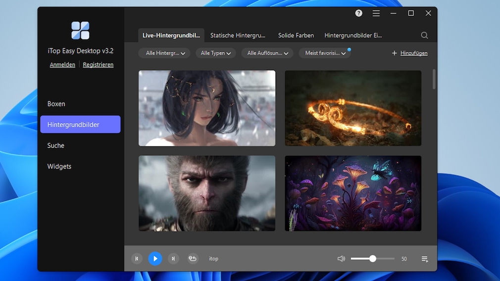 Im Desktop Windows: Videos als Desktop-Wallpaper nutzen – nützliche Software ...