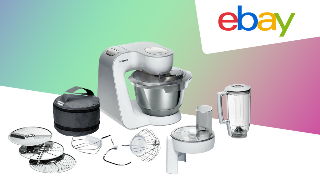 Ebay: Küchenmaschine von Bosch für unter 190 Euro