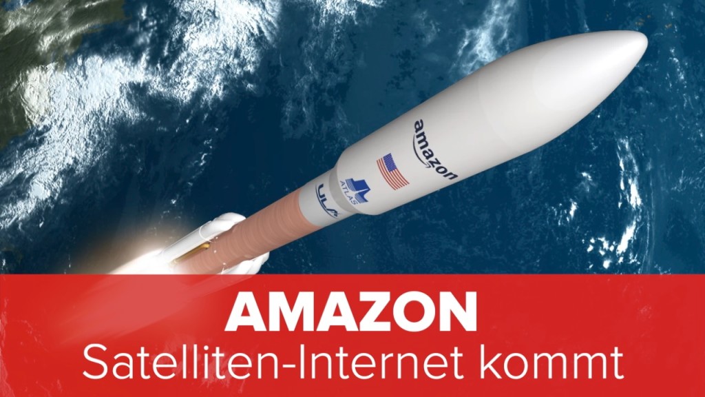 Amazon: Satelliten-Internet kommt