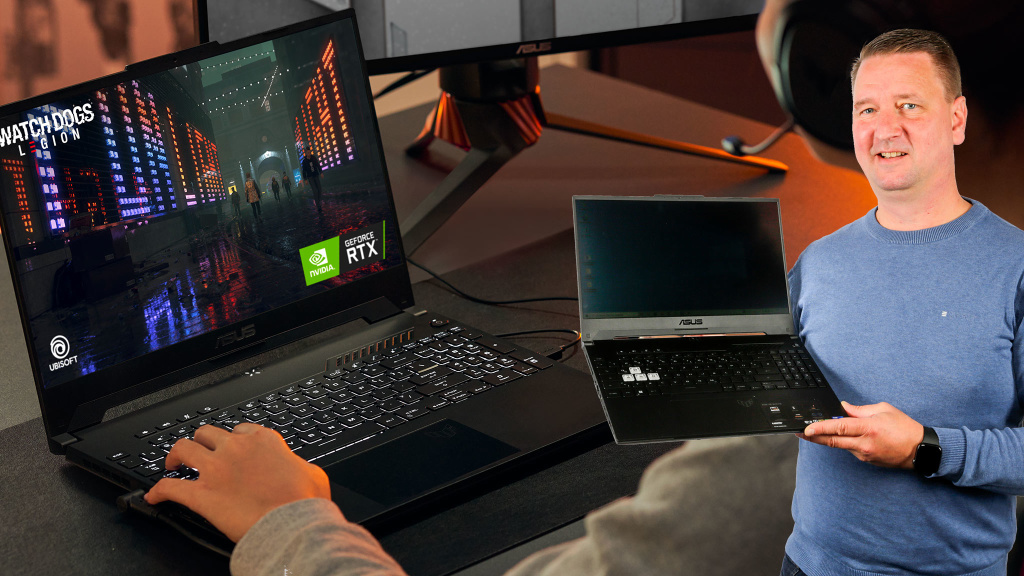 Asus TUF Dash 15 im Test: Kompakter Gaming-Laptop!