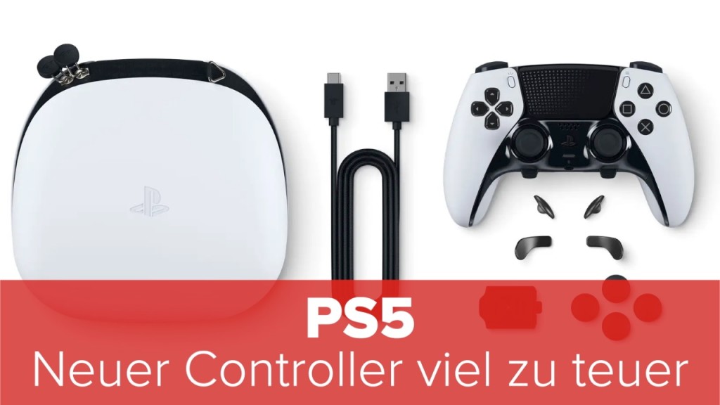 PS5: Neuer Controller viel zu teuer