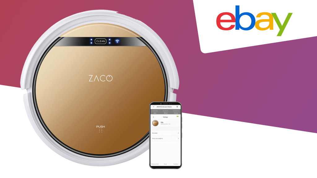 Ebay: Zaco-V5x-Saug- und Wischroboter für 140 Euro