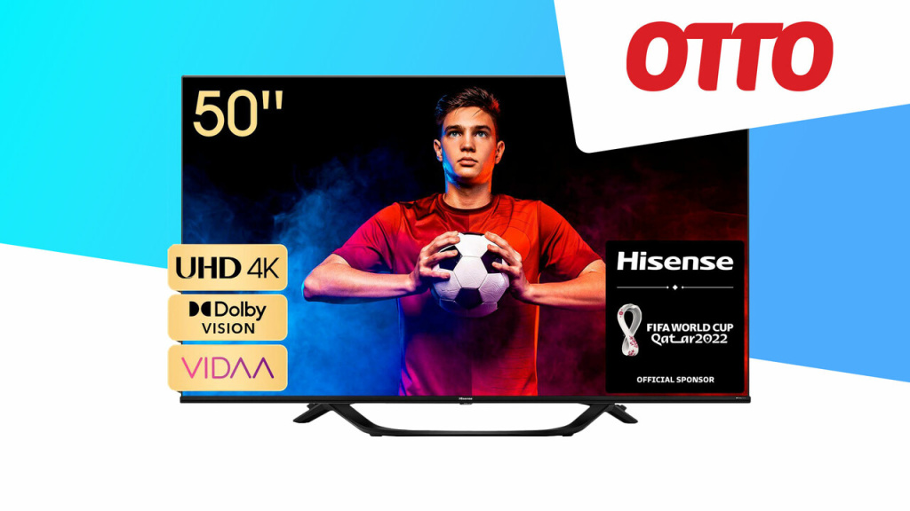 LED-TV Hisense 50A66H jetzt für unter 300 Euro!