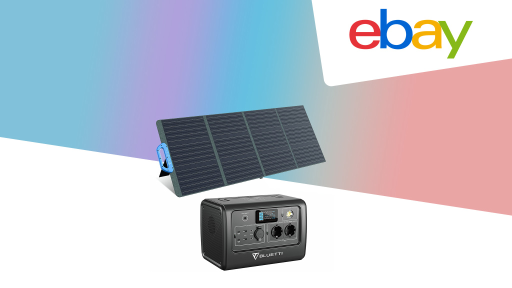 Ebay-Deal: Bluetti-Powerstation mit Solarpanel zum Bestpreis