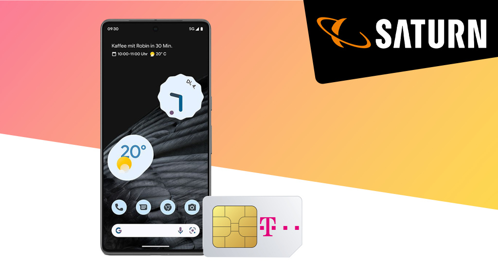 Google Pixel 7 mit Vertrag: Günstiges Saturn-Bundle!