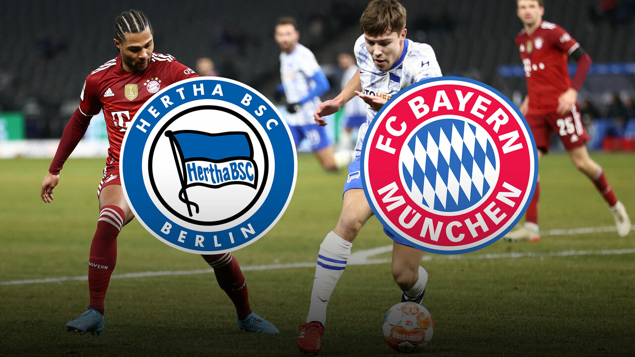 Bundesliga Hertha BSC gegen Bayern München live im TV und Stream