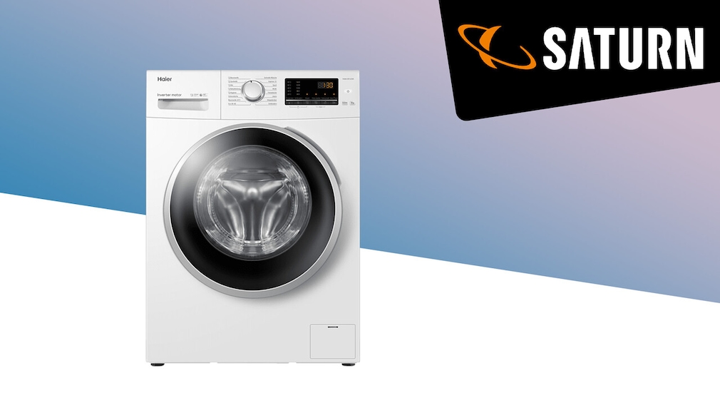 Frontlader für 299 Euro: Haier-Waschmaschine im Saturn-Deal