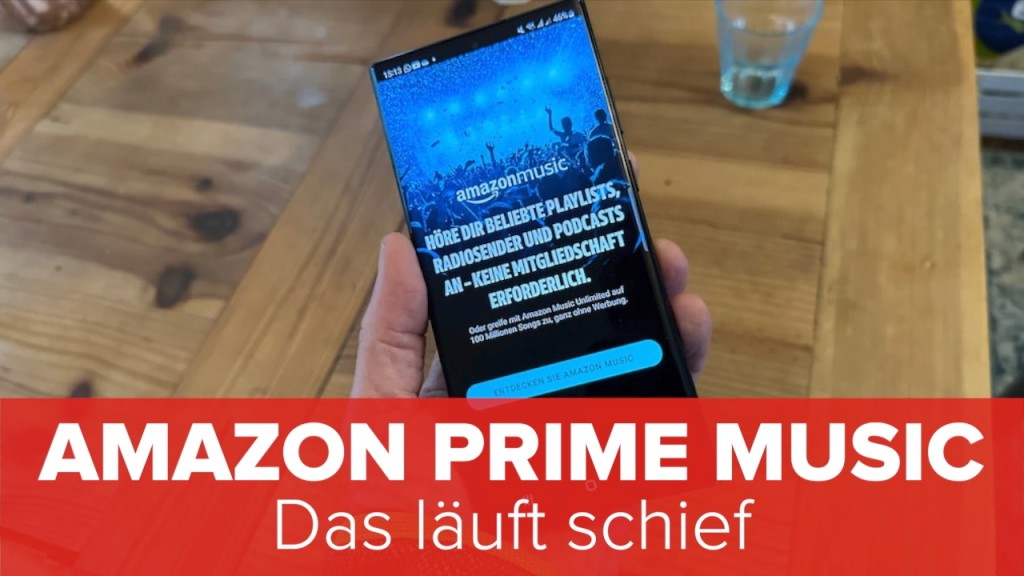 Amazon Prime Music Das lauft schief