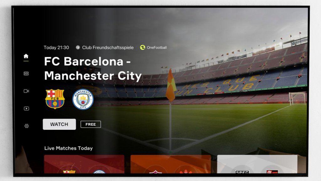 Fußball gratis streamen: OneFootball startet TV-App