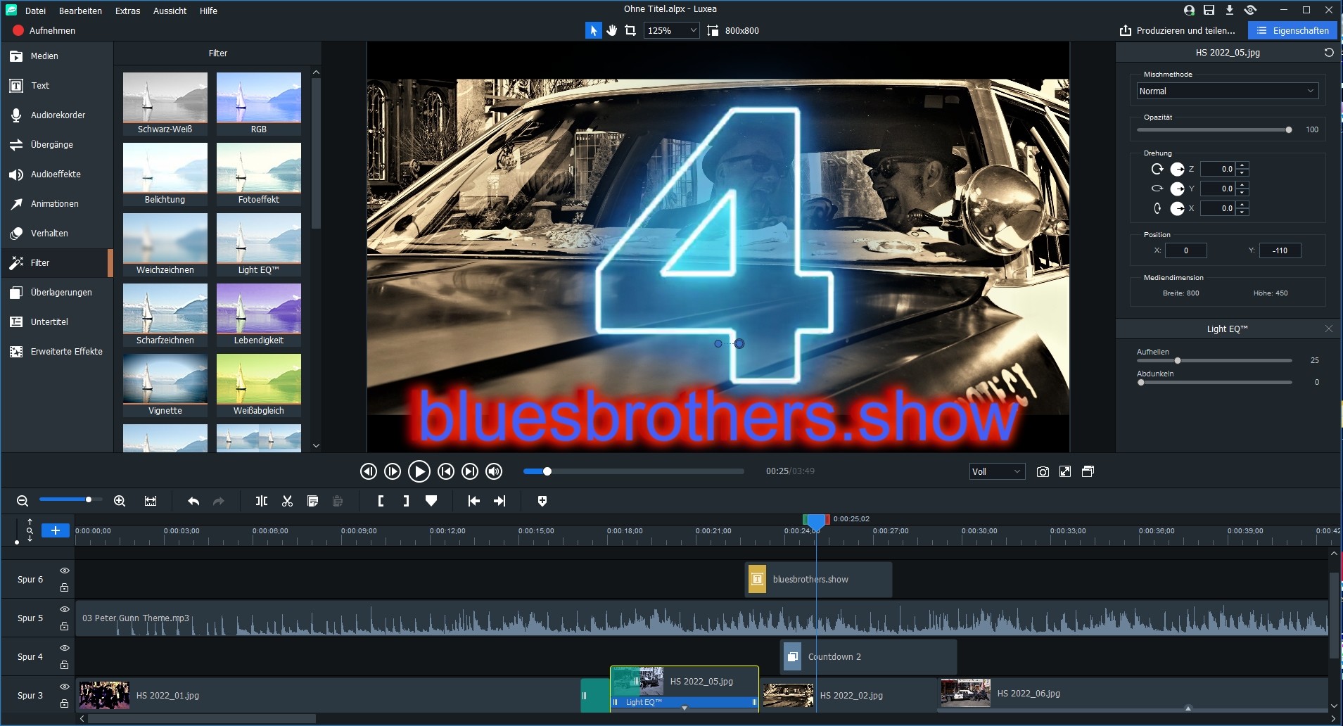 Screenshot 1 - ACDSee Luxea Video Editor 6 – Kostenlose Vollversion für 1 Jahr