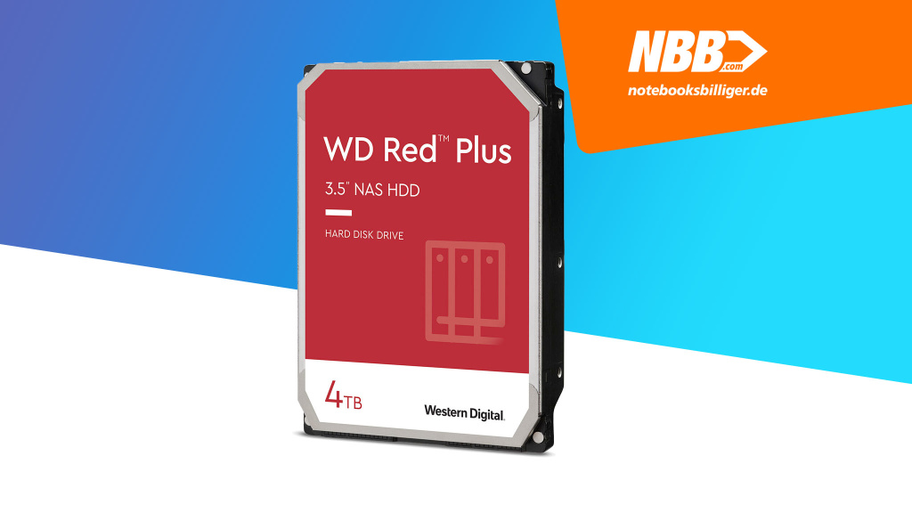 NBB.com: NAS-Festplatte von WD mit 4 TB für rund 93 Euro