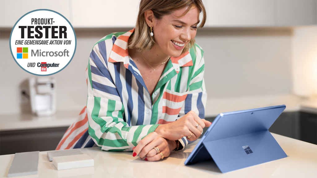 Surface Pro 9 testen und behalten: Bewerben Sie sich