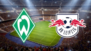 Werder Bremen  RB Leipzig - Wappen und Rasen Sportwetten