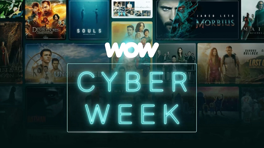 Cyber Week bei WOW: 50 Prozent Rabatt sichern